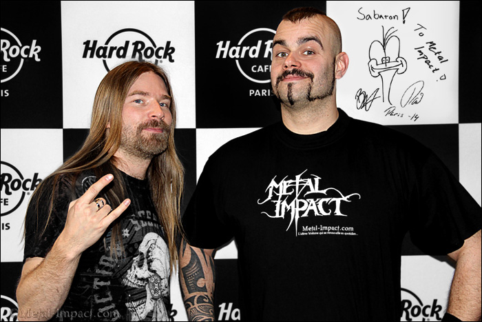 Interview : SABATON (se) - Joakim Brodn et Pr Sundstrm (Mars-2014 / ITW-VIDEO)